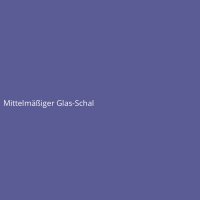 Mittelmäßiger Glas-Schal