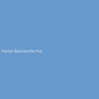 Harter Baumwolle-Hut